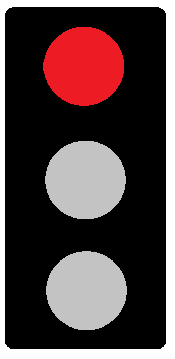 red status light